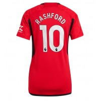 Echipament fotbal Manchester United Marcus Rashford #10 Tricou Acasa 2023-24 pentru femei maneca scurta